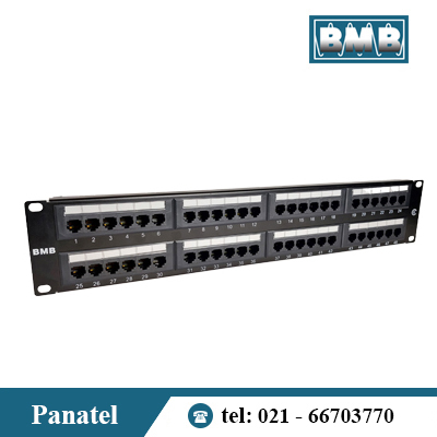 48-port BMB CAT6 UTP network patch panel