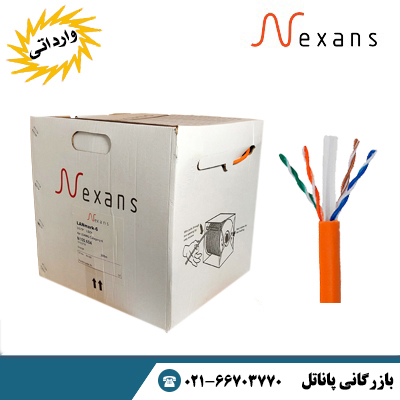 کابل شبکه نگزنس CAT6UTP تست پیرمننت (وارداتی)